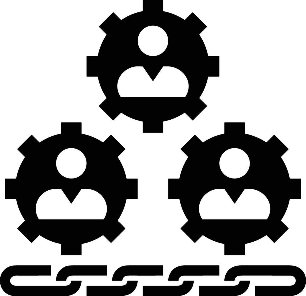 Ingranaggio ambientazione simbolo icona vettore Immagine. illustrazione di il industriale ruota mechine meccanismo design Immagine