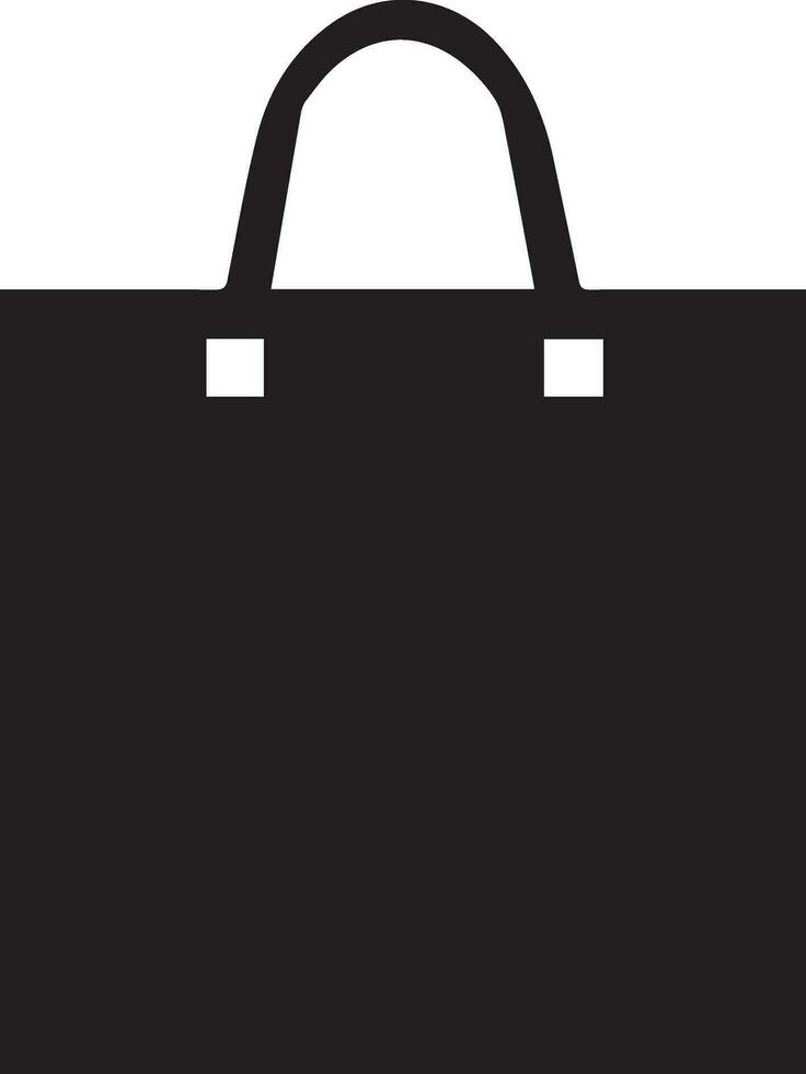 shopping Borsa vettore silhouette illustrazione