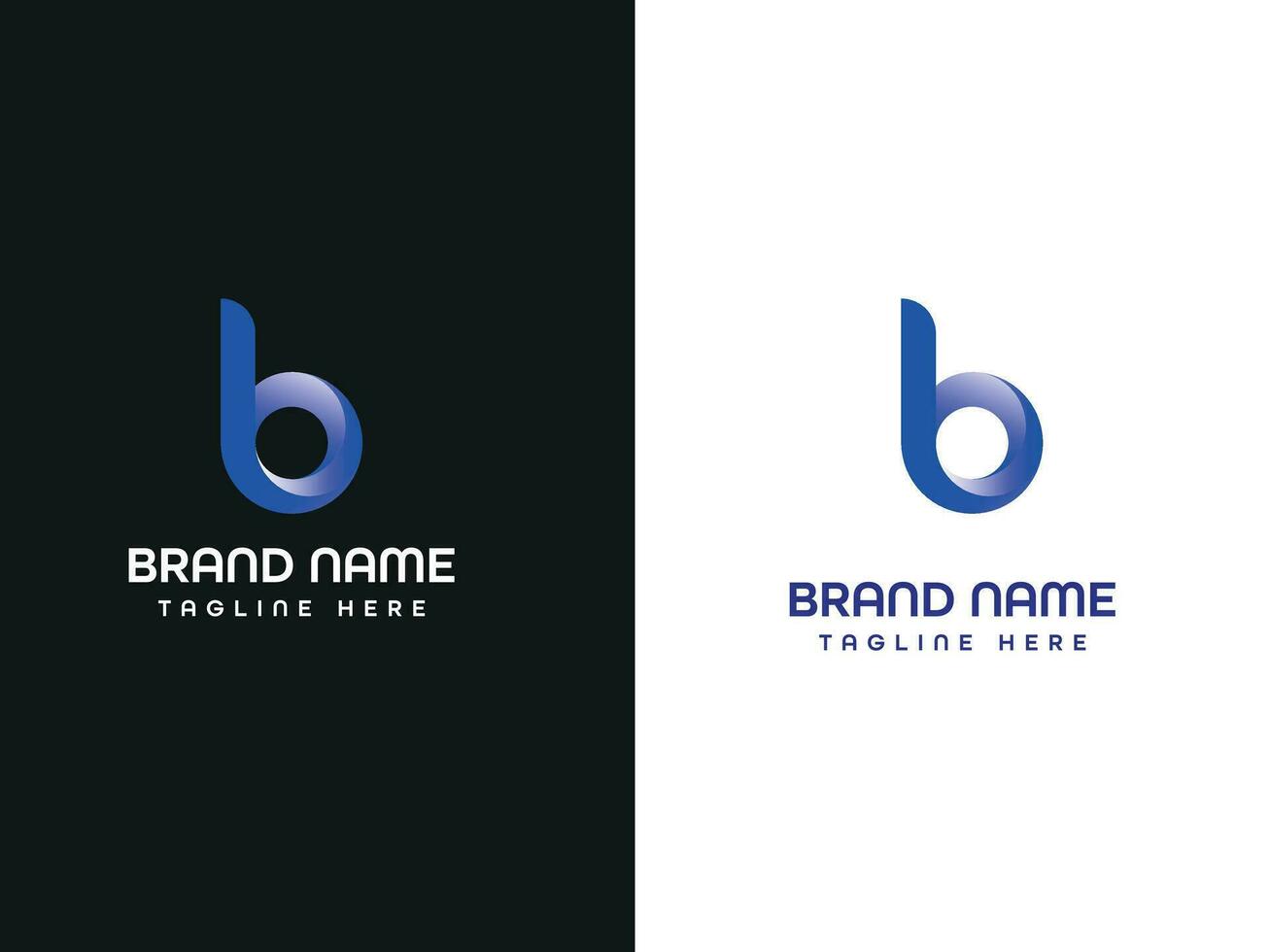 un' lettera logo per il tuo besiness e azienda identità. vettore