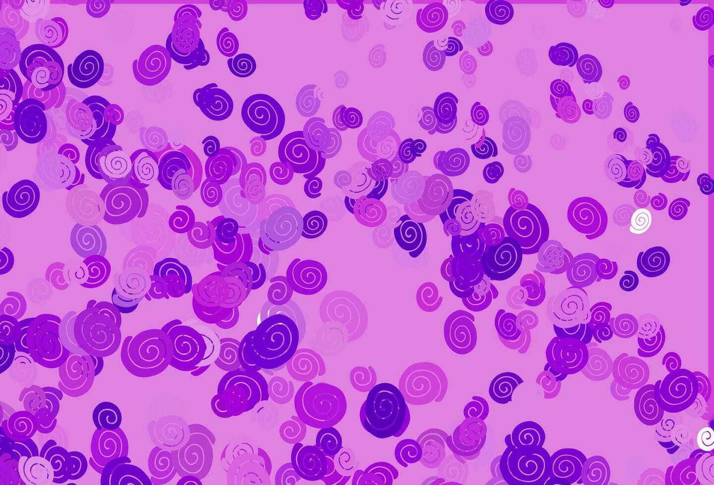 sfondo vettoriale viola chiaro con nastri piegati.