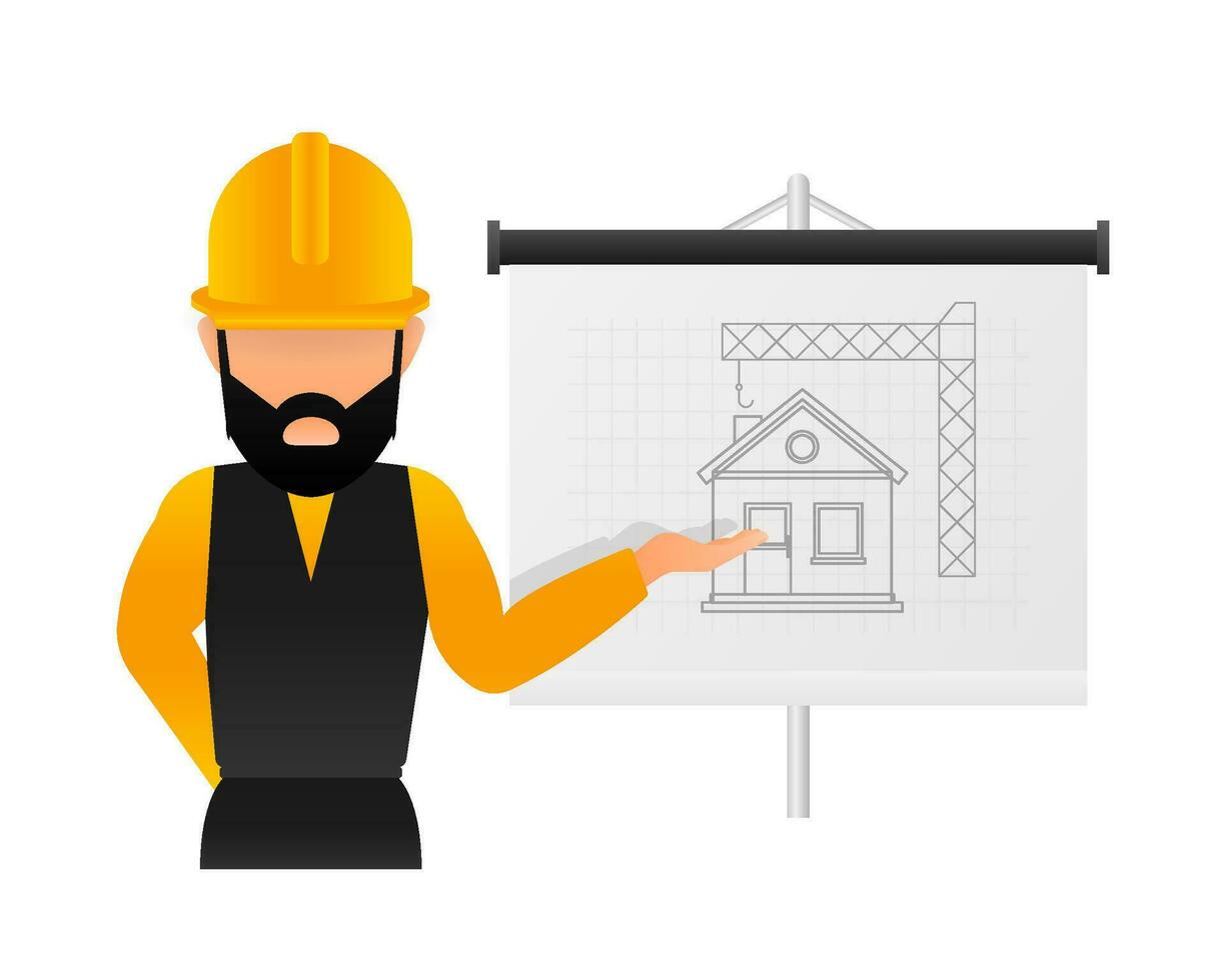 costruzione, grande design per qualunque scopi. isometrico vettore illustrazione. piatto vettore illustrazione