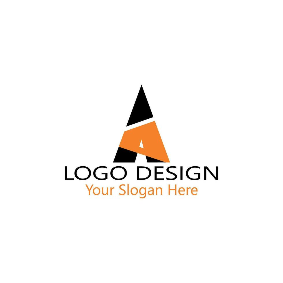 unico lusso minimo alfabeto lettera un' logo. minimalista inglese lettera un' logo elementi. professionale azienda logo. semplice un' logotipo. tipografia un' logo design elemento. vettore