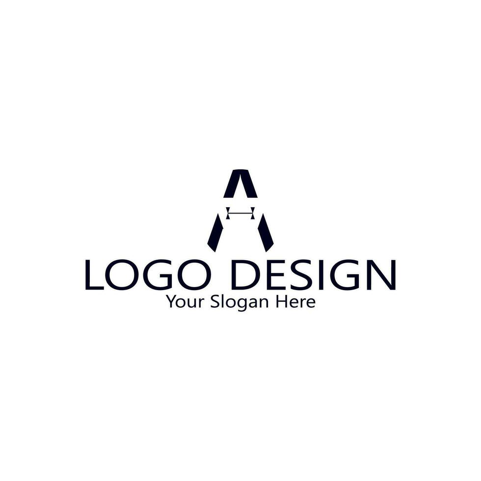 unico lusso minimo alfabeto lettera un' logo. minimalista inglese lettera un' logo elementi. professionale azienda logo. semplice un' logotipo. tipografia un' logo design elemento. vettore