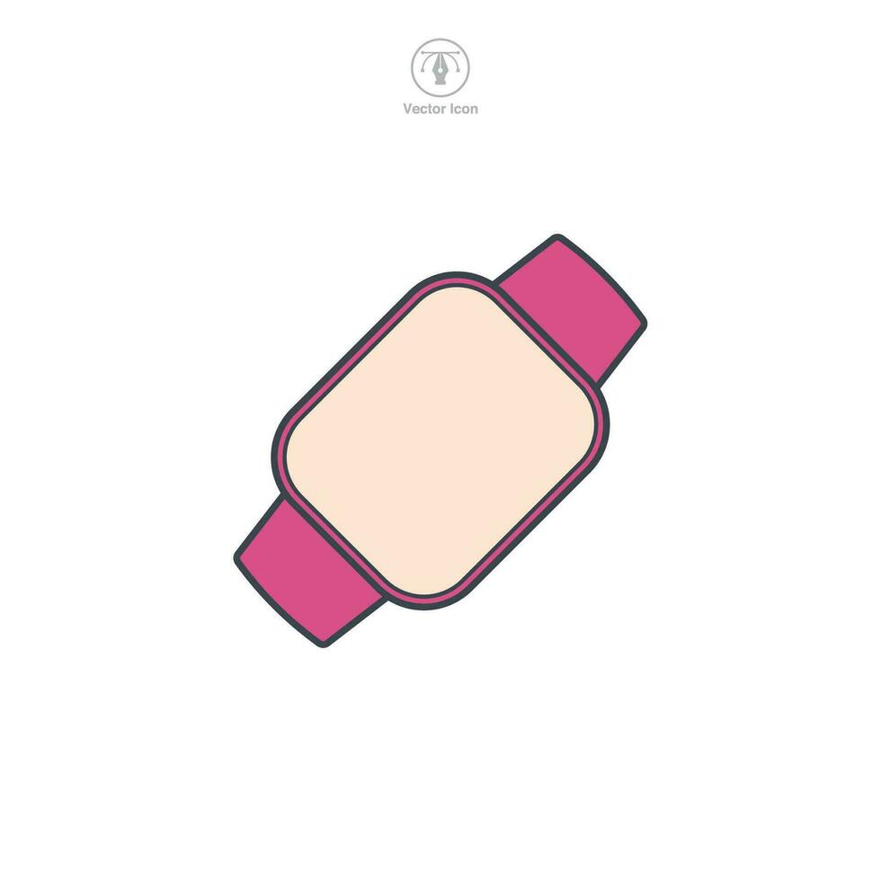orologio intelligente icona simbolo vettore illustrazione isolato su bianca sfondo