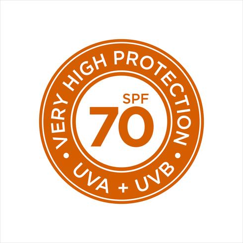 UV, protezione solare, altissimo SPF 70 vettore