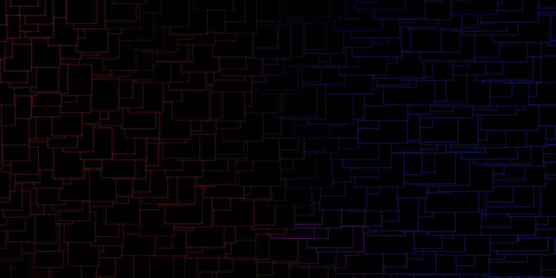 layout vettoriale blu scuro, rosso con linee, rettangoli.