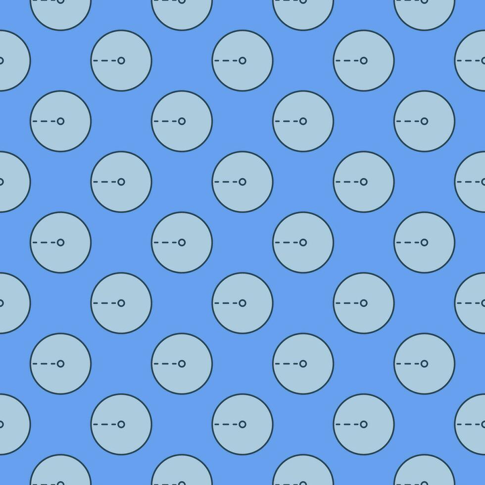 cerchio matematica figura blu senza soluzione di continuità modello - geometria formazione scolastica vettore sfondo