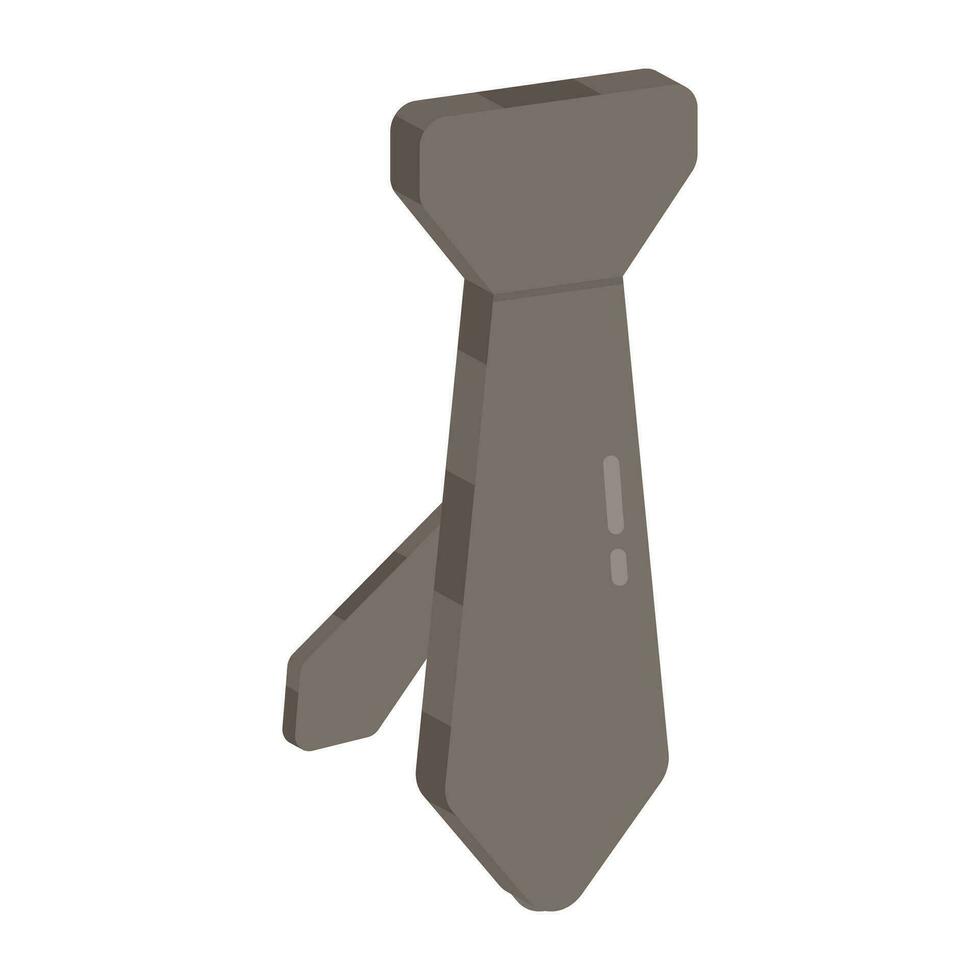 modificabile design icona di cravatta vettore