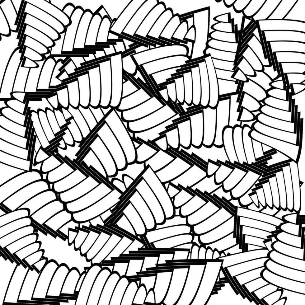 vettore monocromatico Linee senza soluzione di continuità modello sfondo