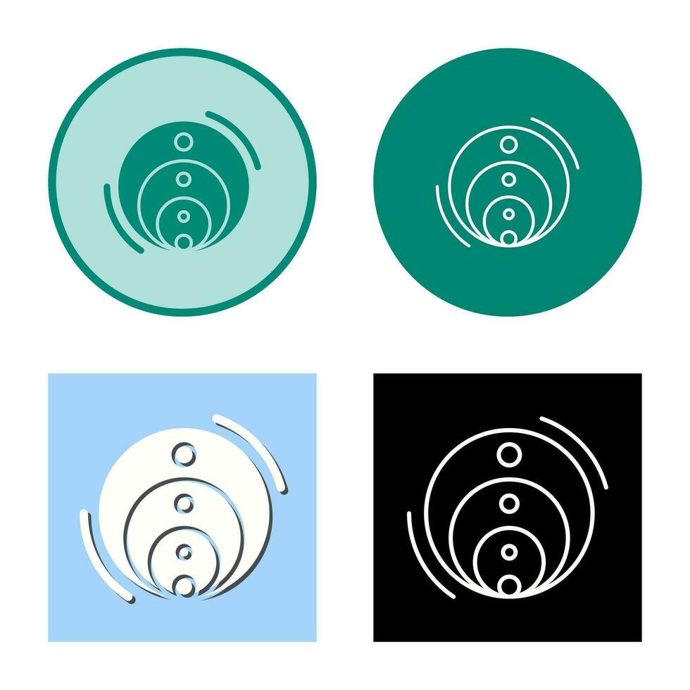 venn diagramma vettore icona