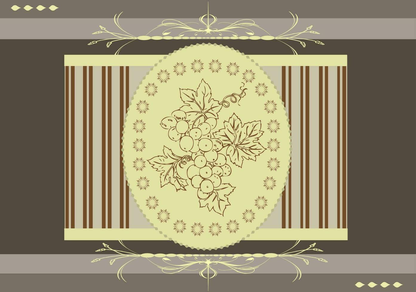 Vintage ▾ invito carta con ornato elegante astratto floreale design vettore