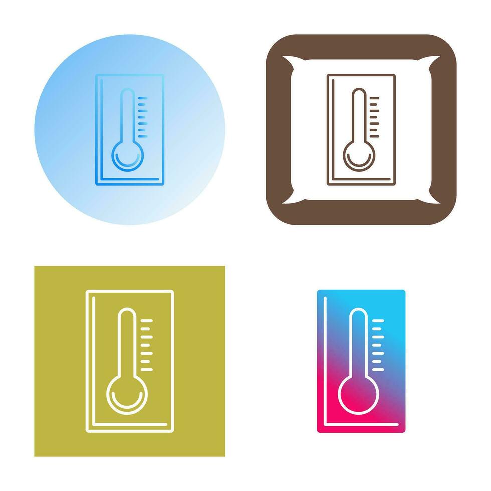 termometro vettore icona