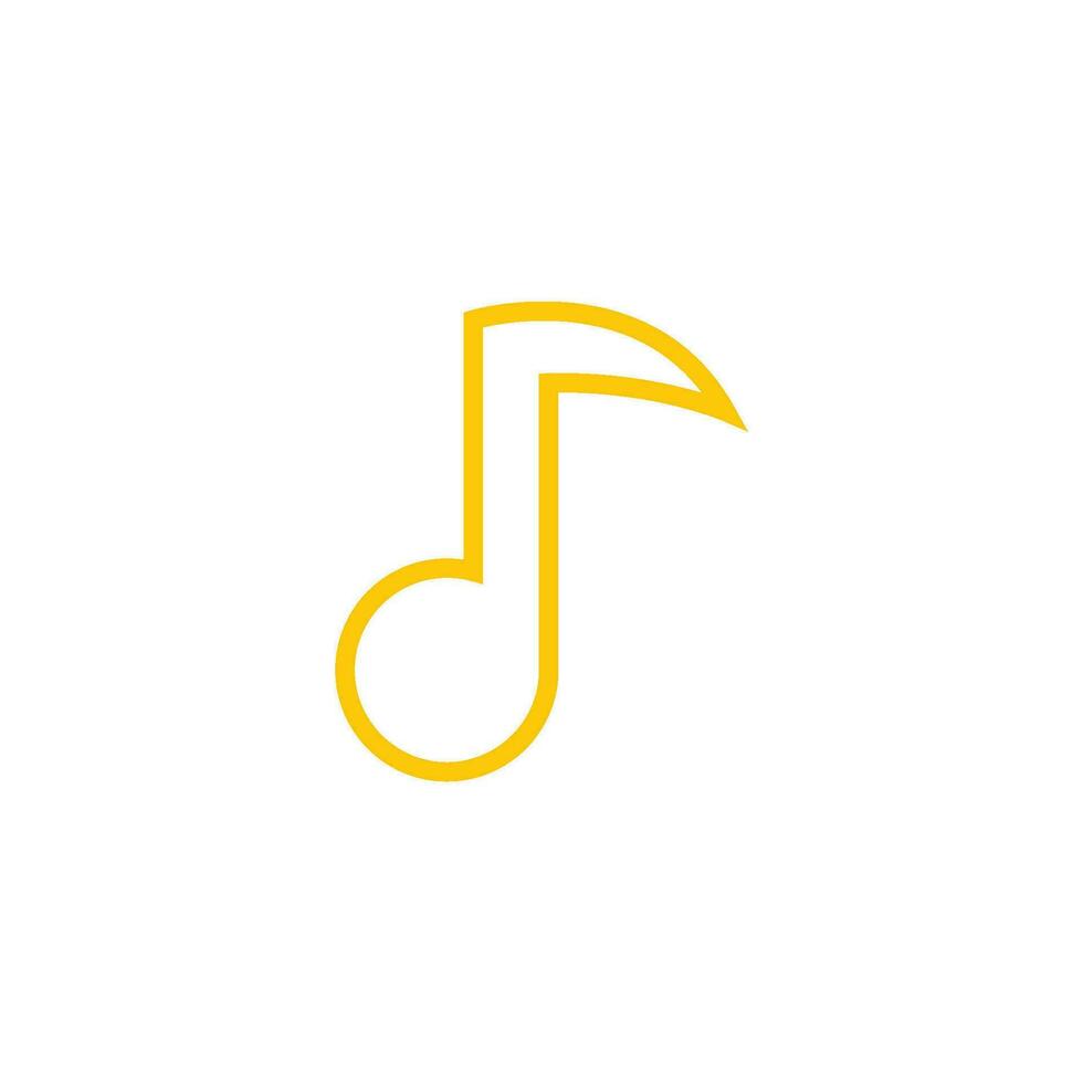 musica Nota logo icona vettore