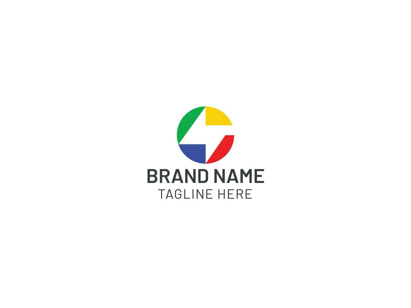 astratto logo design per tutti genere di attività commerciale o azienda vettore