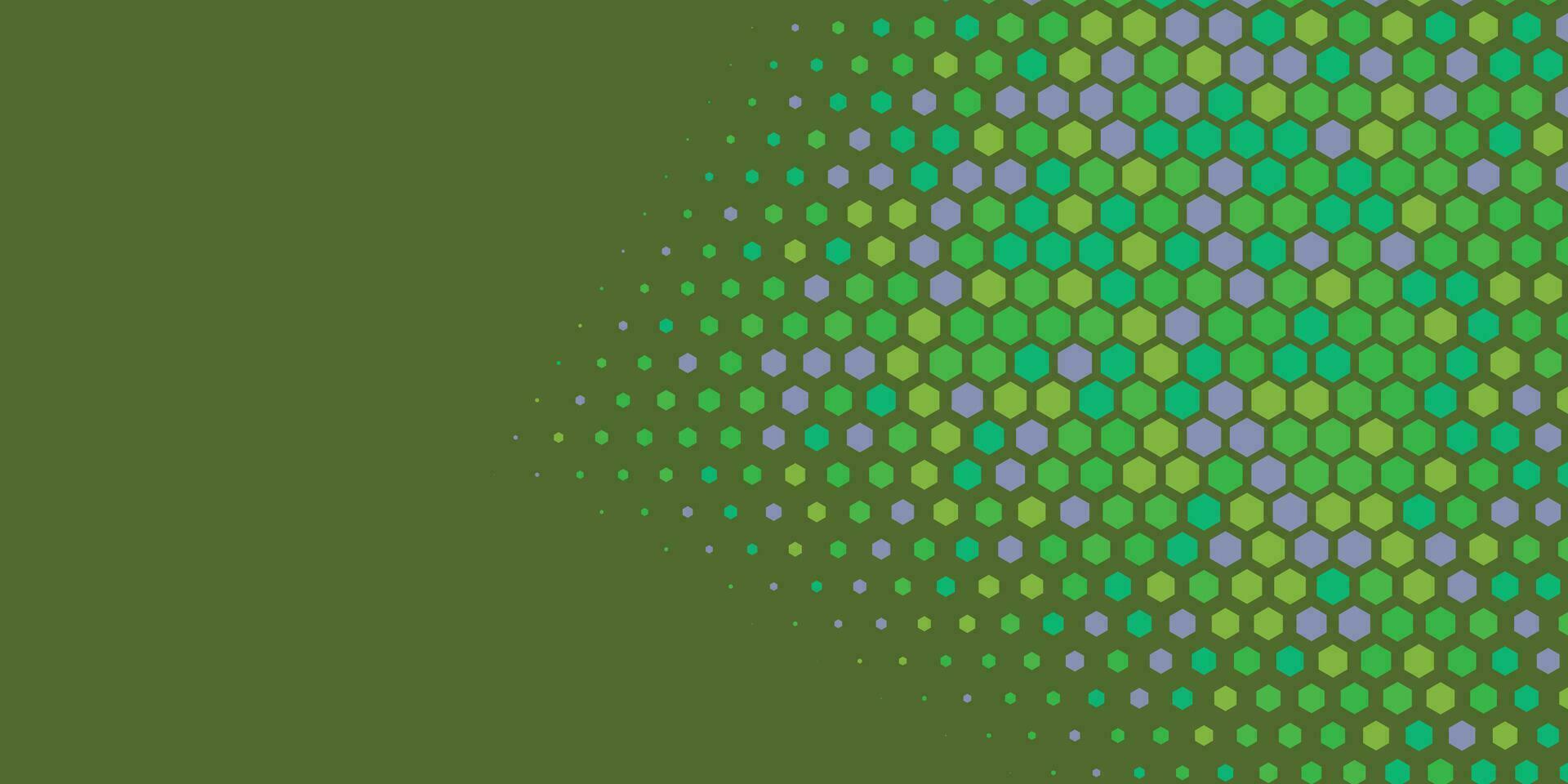 geometrico astratto esagono Due colore sfondo vettore