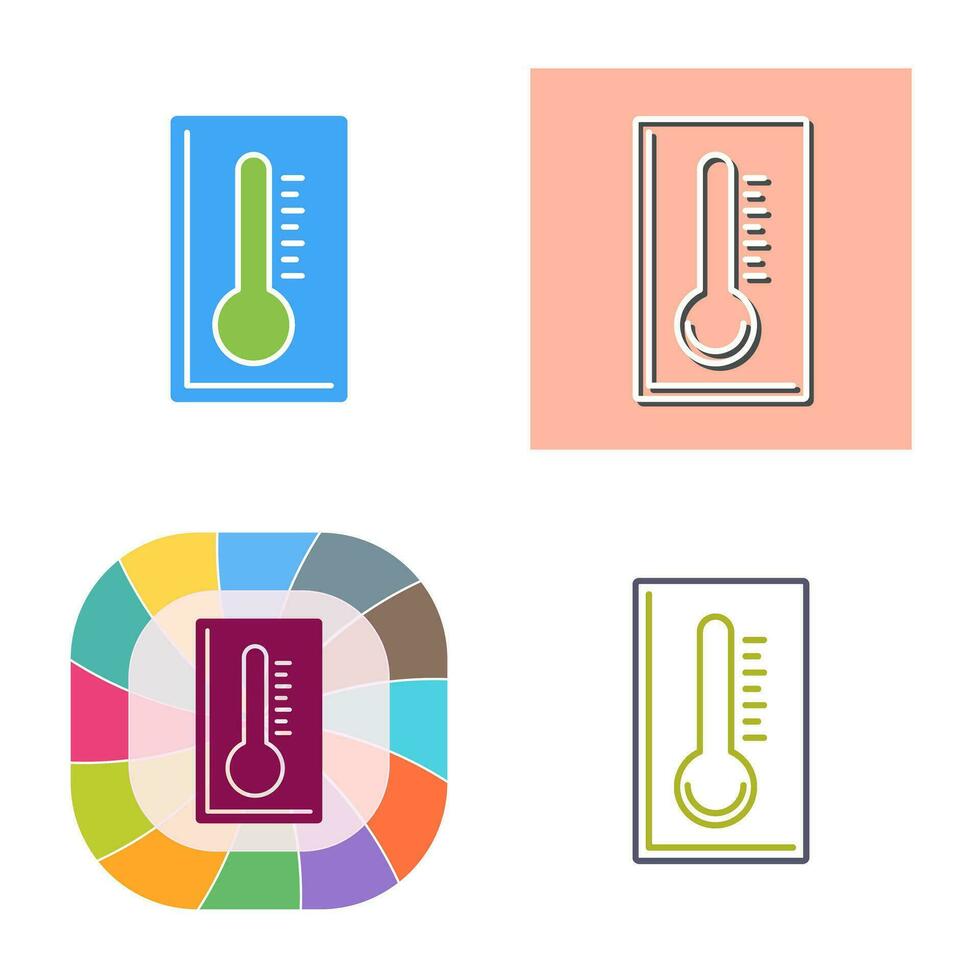 termometro vettore icona
