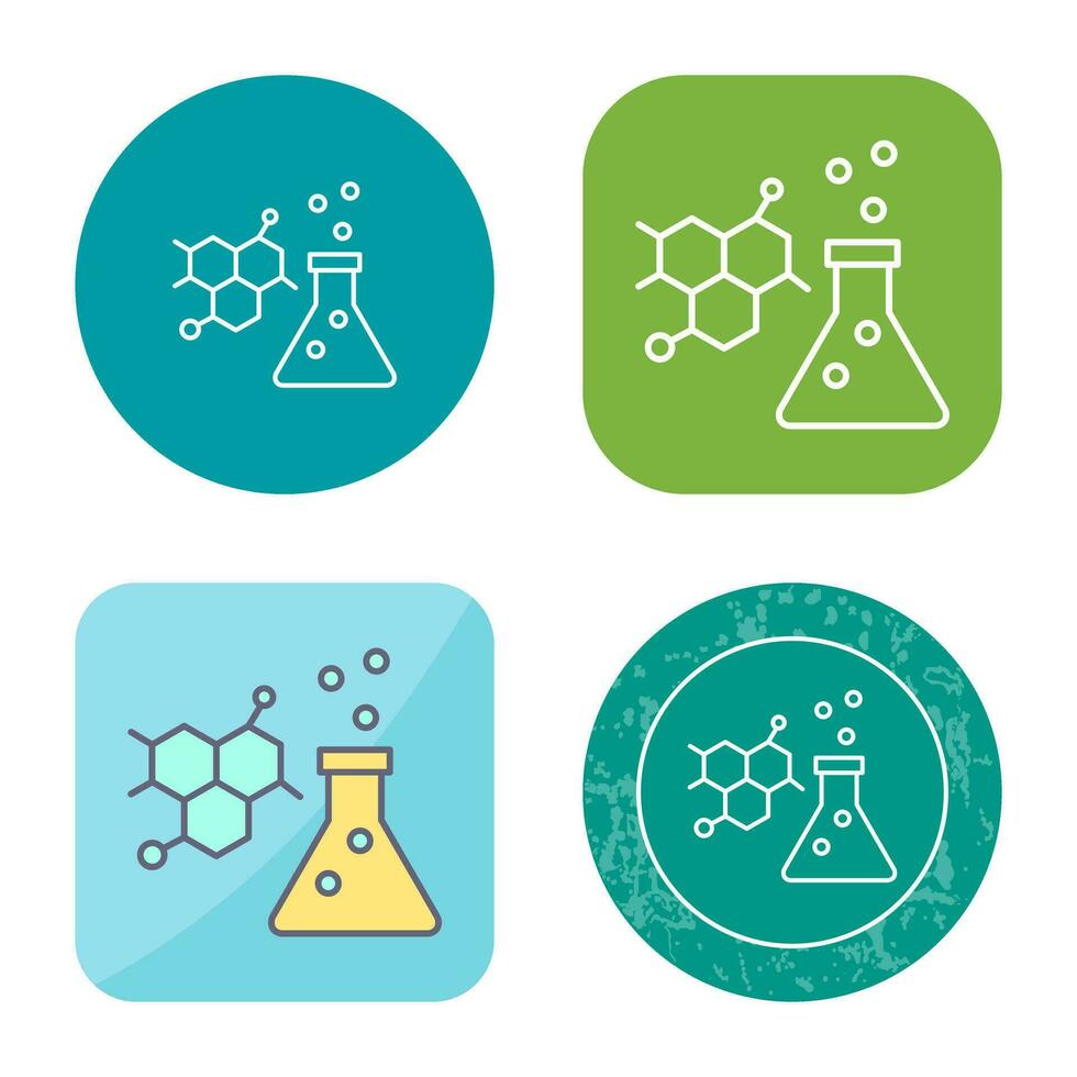 icona del vettore di chimica