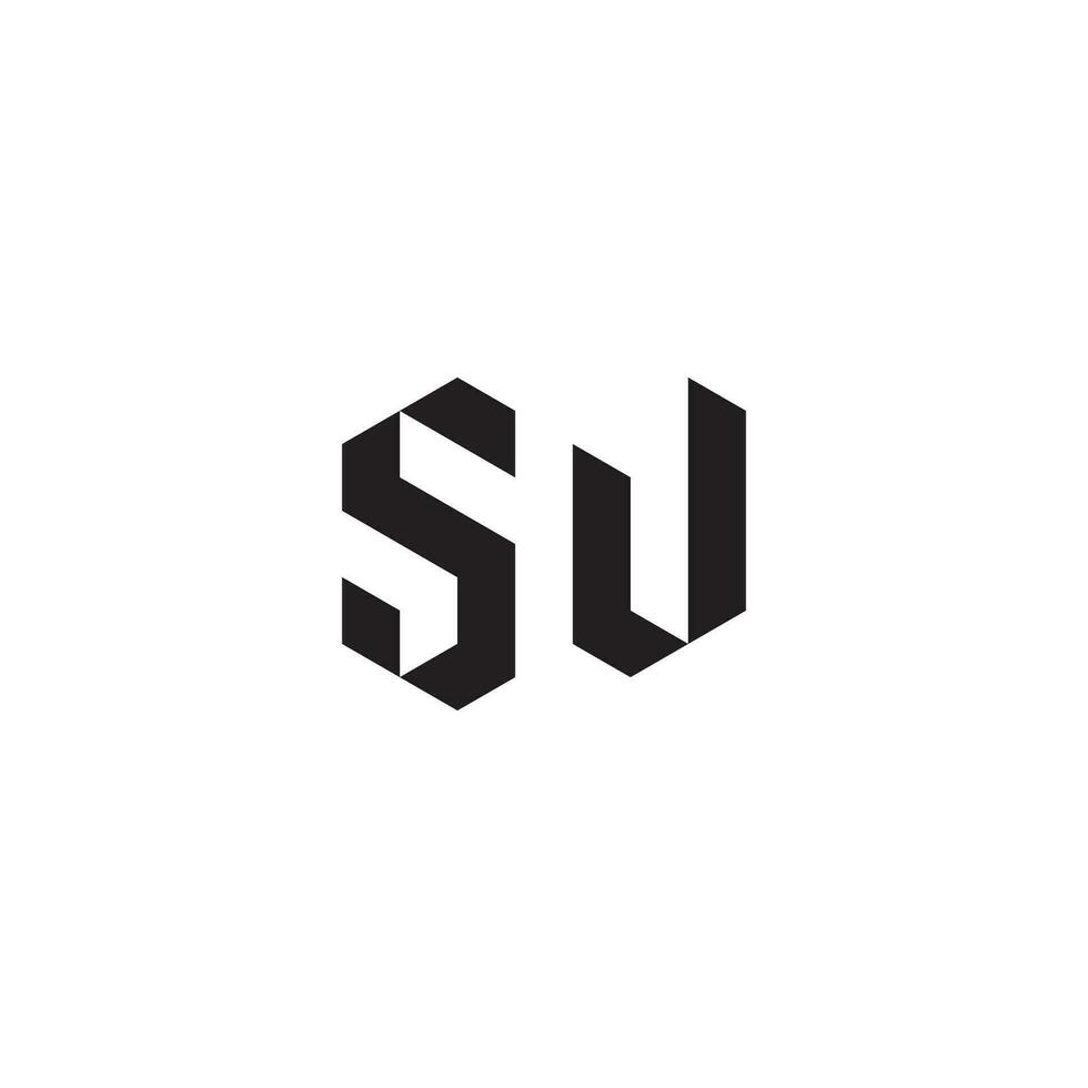 sw geometrico e futuristico concetto alto qualità logo design vettore