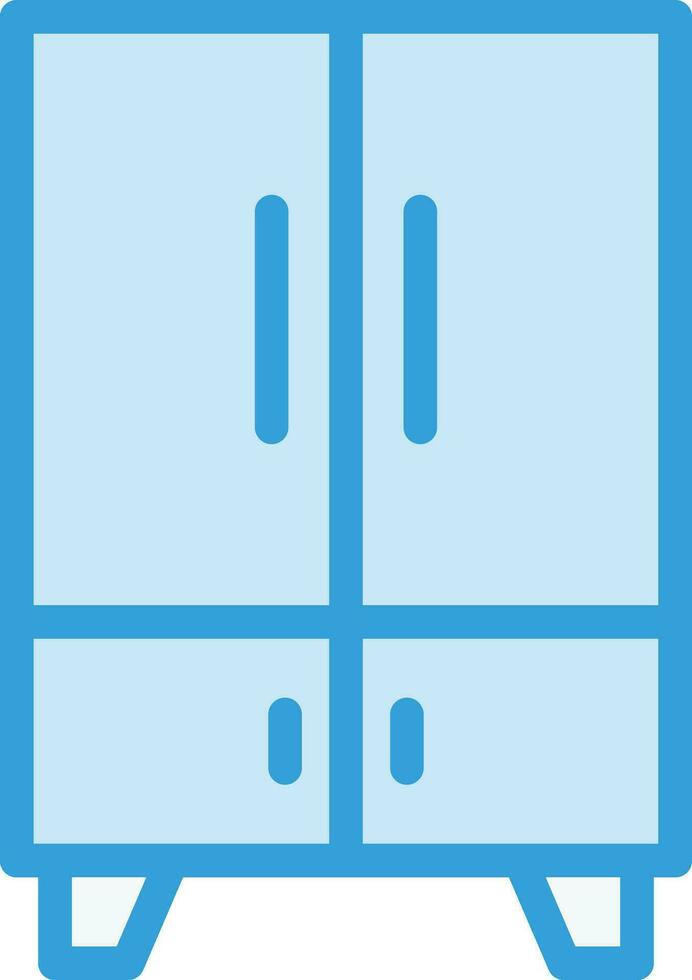 illustrazione del design dell'icona di vettore dell'armadio