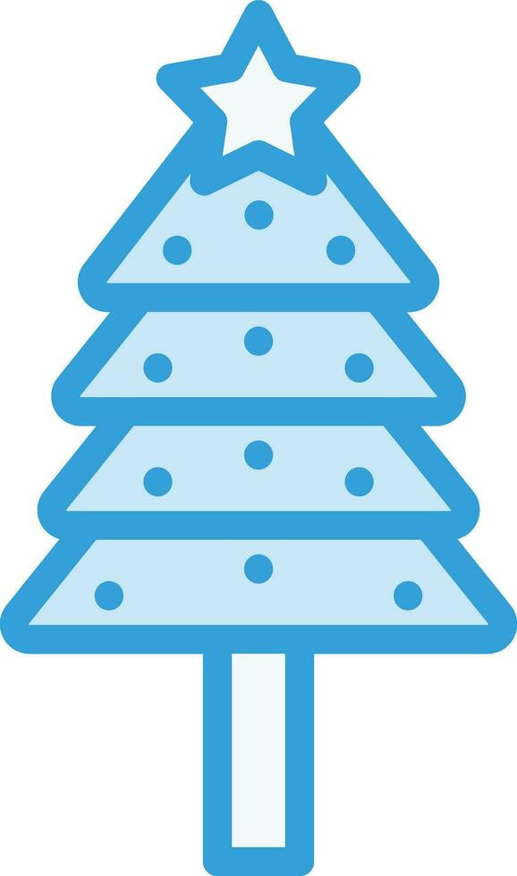 Natale albero vettore icona design illustrazione