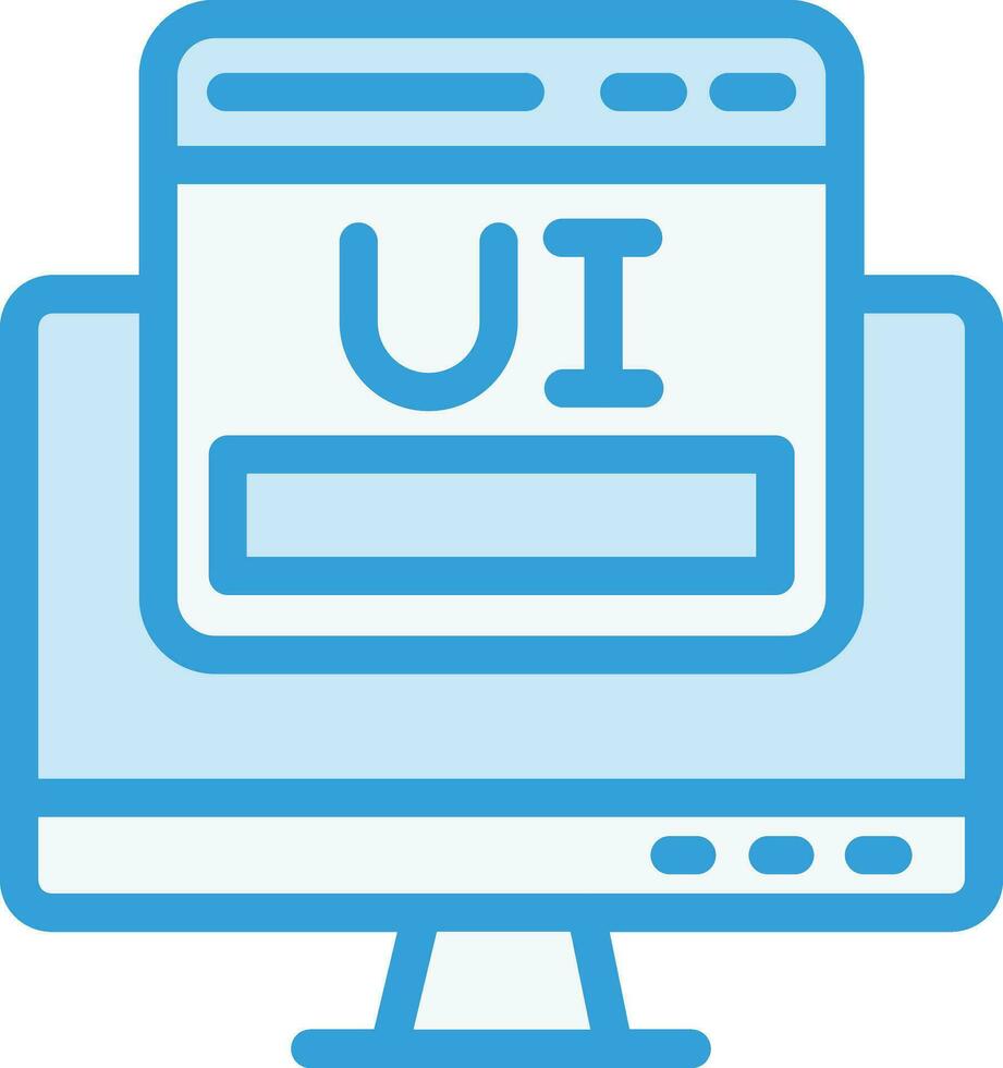 utente interfaccia vettore icona design illustrazione