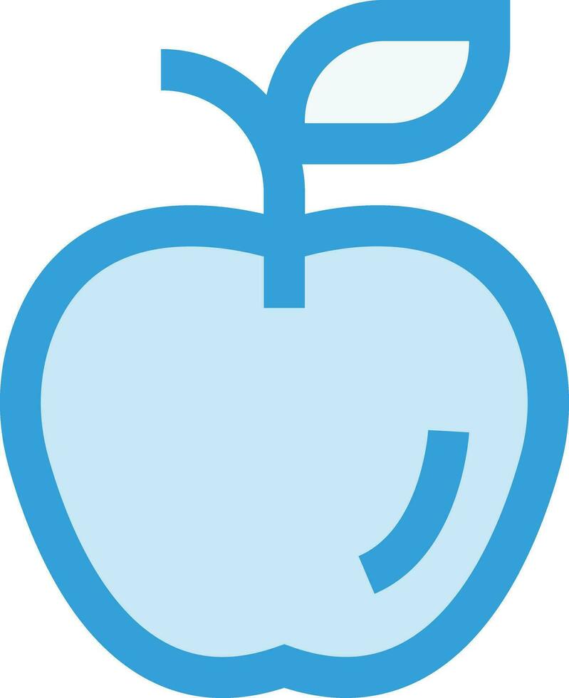 illustrazione del design dell'icona di vettore della mela