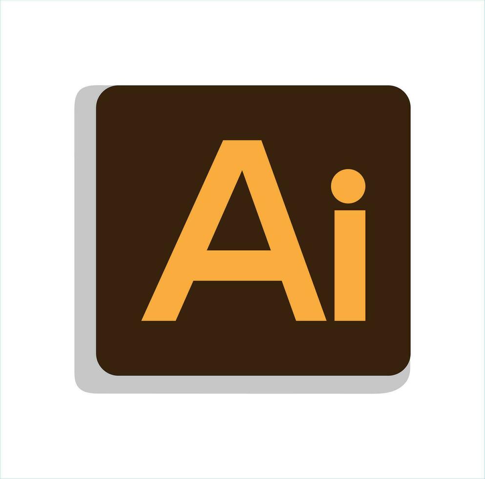 logo illustratore adobe vettore