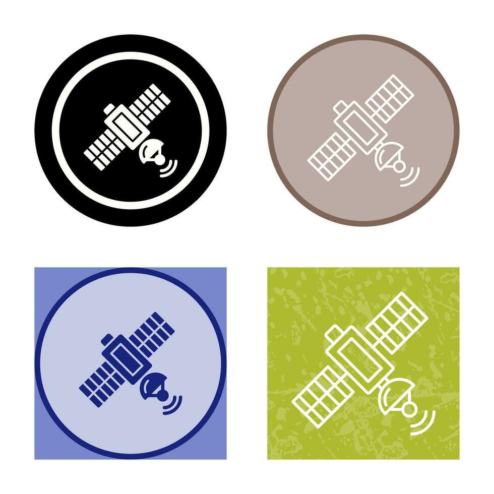 satelite vettore icona
