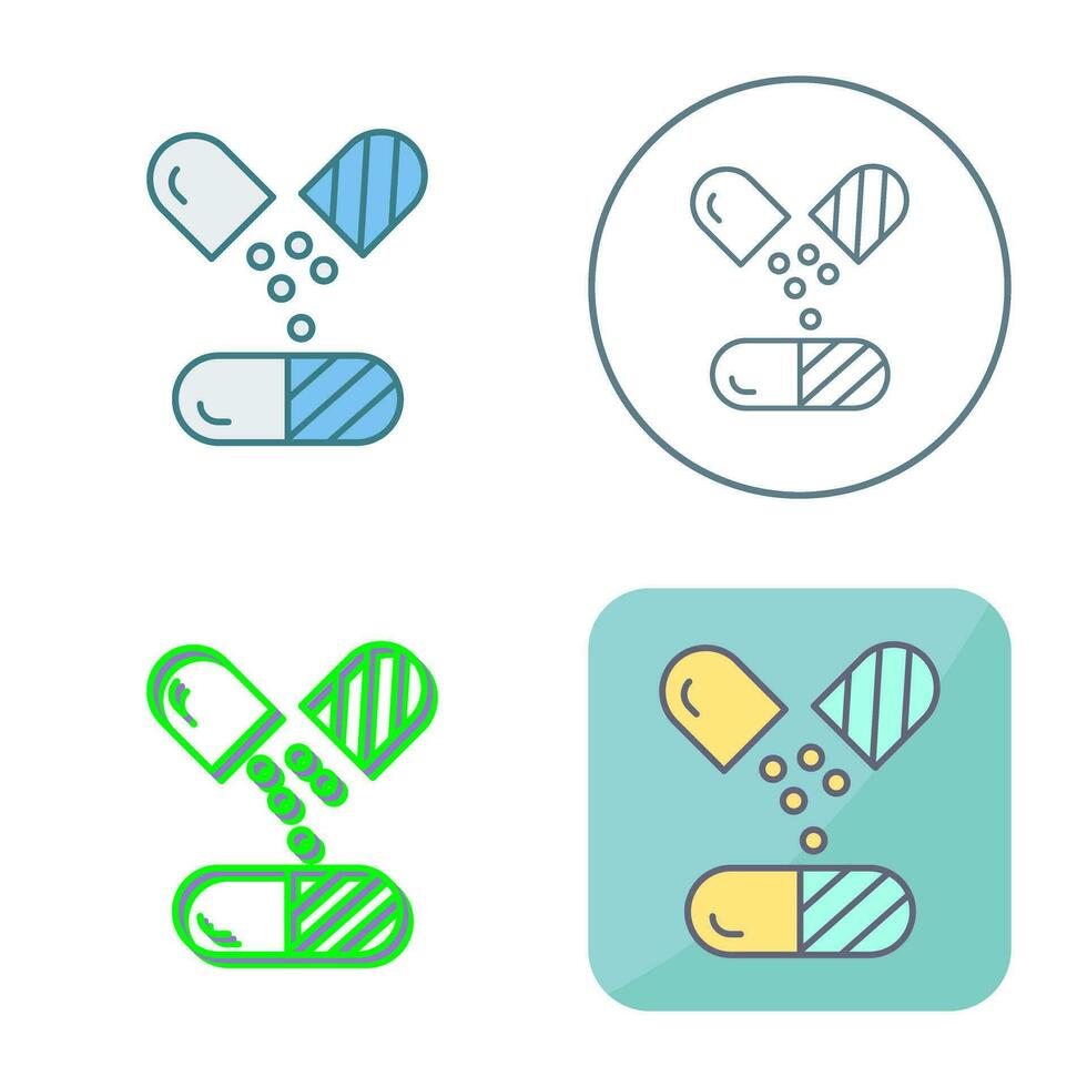 icona vettore capsula