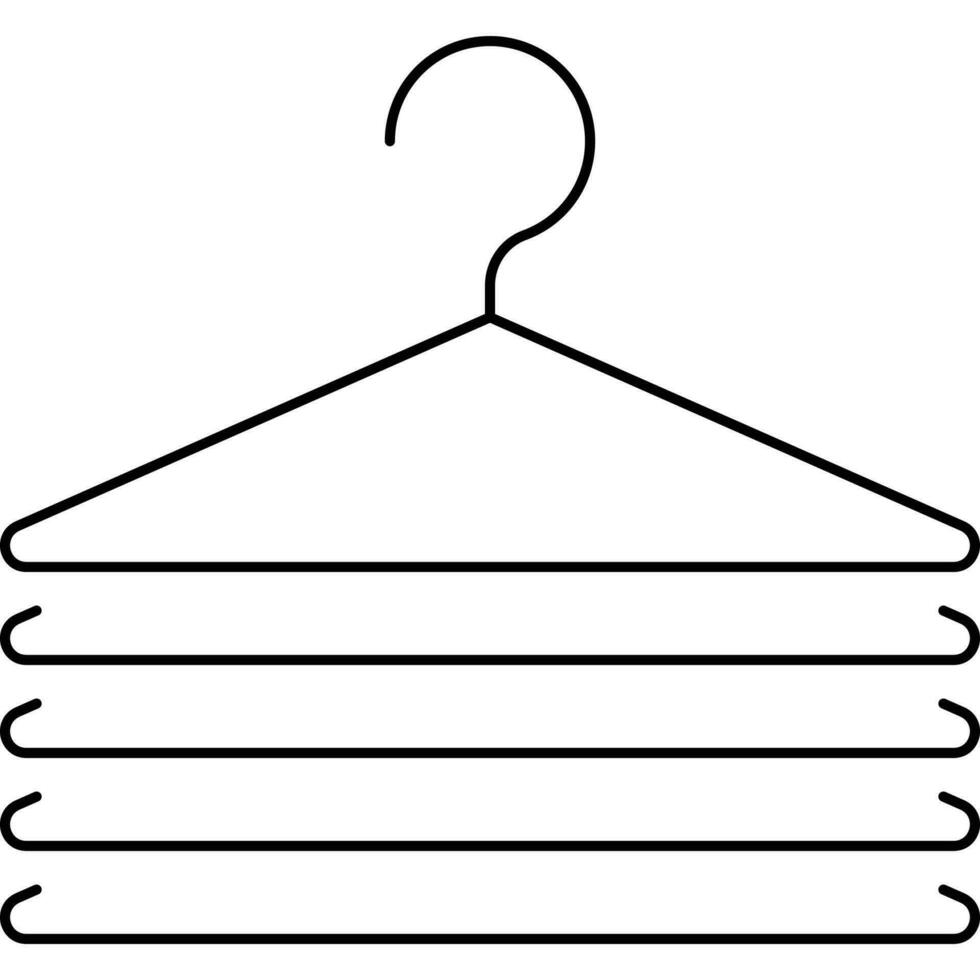 capi di abbigliamento linea icona. minimo vettore illustrazioni. semplice schema segni per moda applicazione