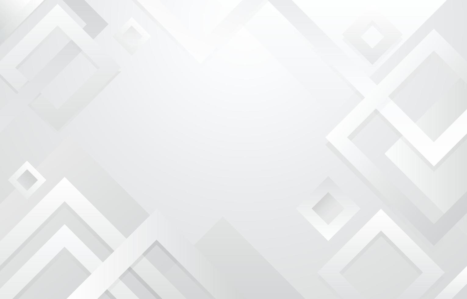 sfondo geometrico bianco astratto vettore