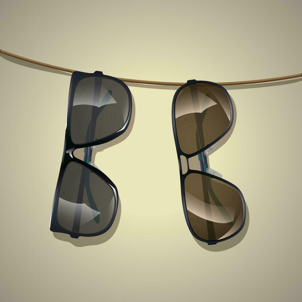 immagine di occhiali da sole vettore