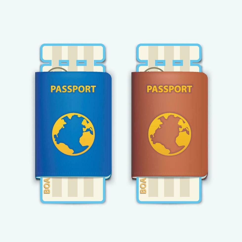 coppia viaggio passaporti vettore