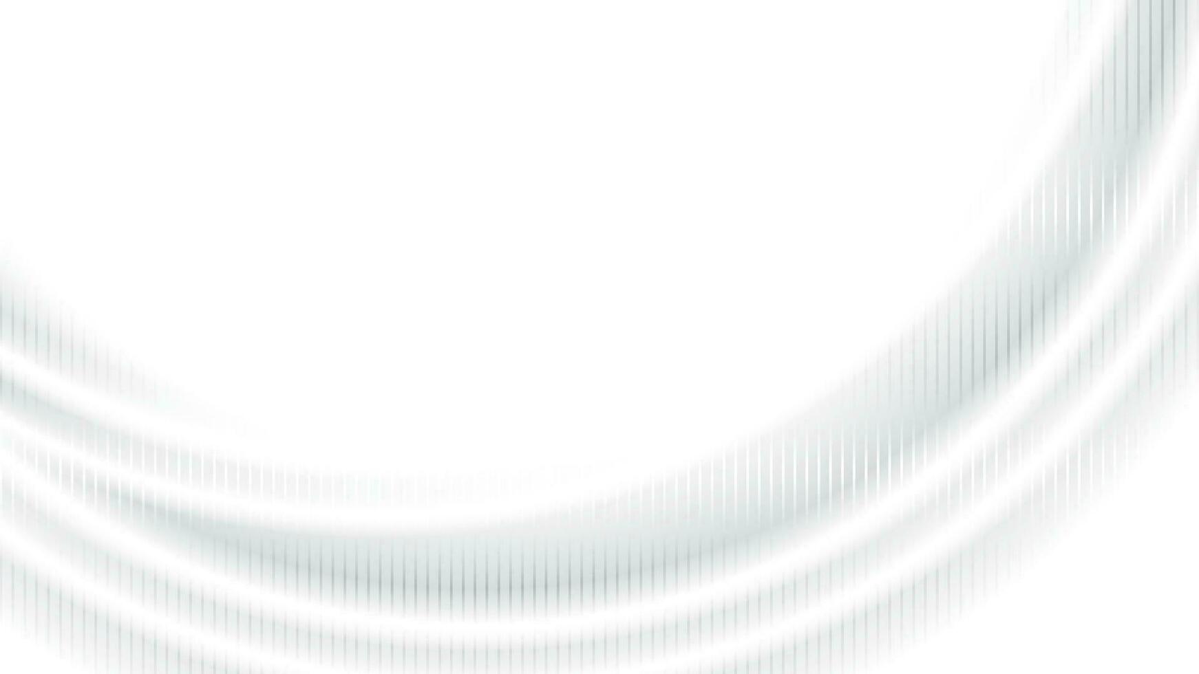 astratto bianca e grigio colore sfondo con geometrico il giro forma e dritto Linee. vettore illustrazione.