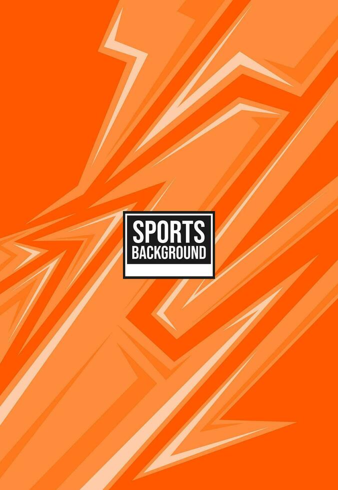 gli sport arancia sfondo per maglia design vettore