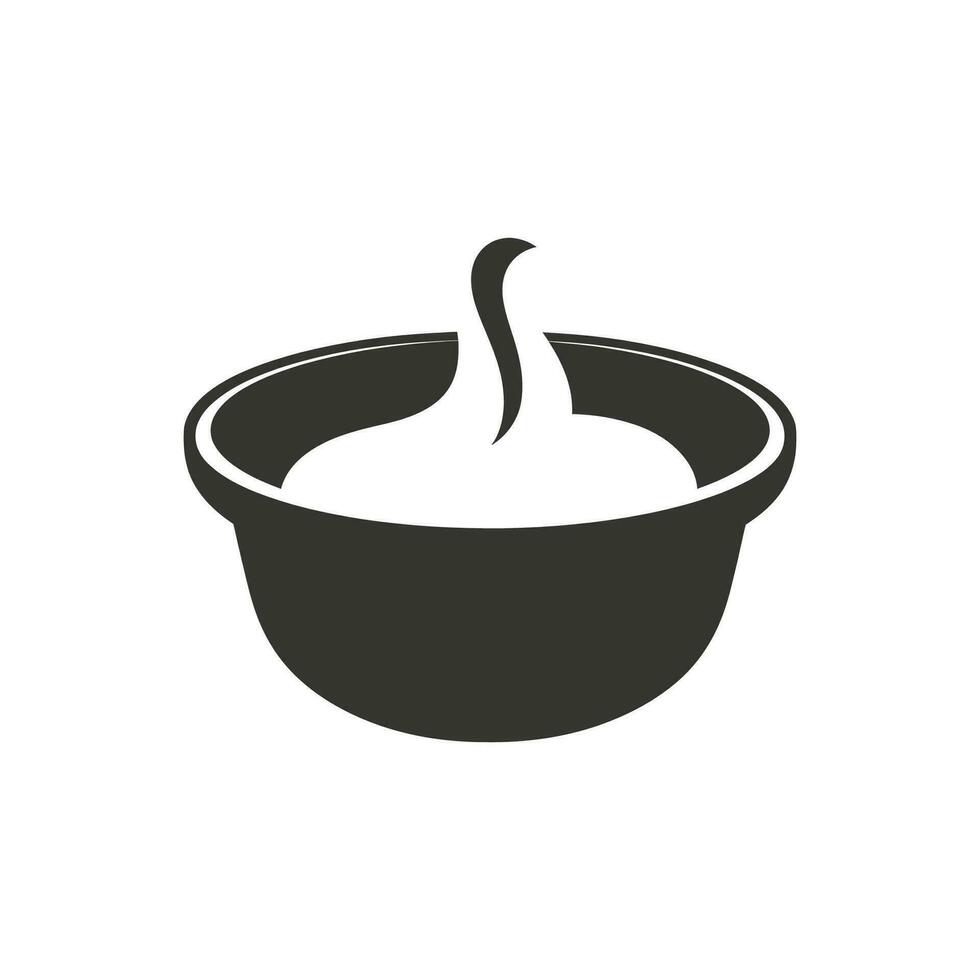 tahini salsa icona su bianca sfondo - semplice vettore illustrazione