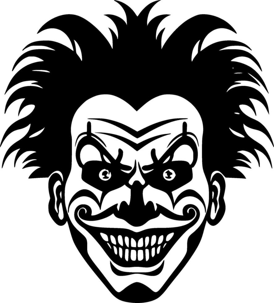 clown - alto qualità vettore logo - vettore illustrazione ideale per maglietta grafico