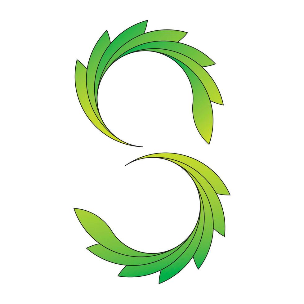 minimo innovativo iniziale ns logo e sn logo. lettera S ns sn creativo elegante monogramma. premio attività commerciale S logo icona vettore