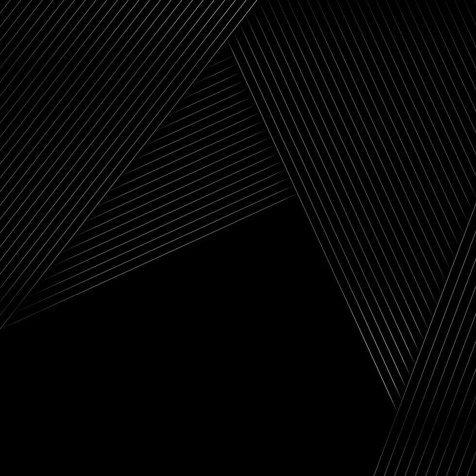 nero e grigio metallico astratto Tech geometrico sfondo vettore