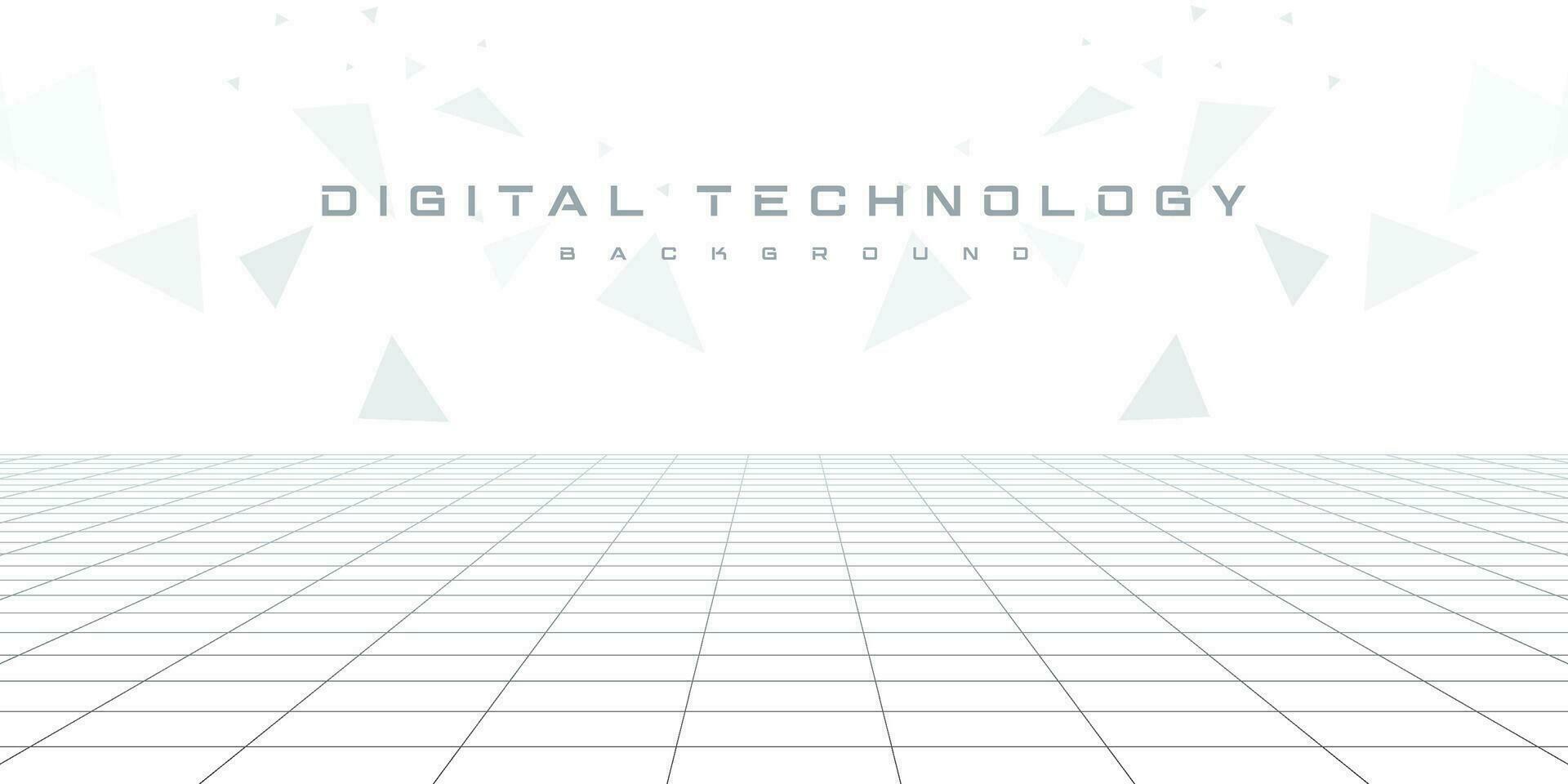 astratto digitale tecnologia Ciao Tech futuristico grigio bianca sfondo, informatica informazione comunicazione, innovazione futuro Tech dati, Internet Rete connessione, ai grande dati linea punto, circuito vettore 3d