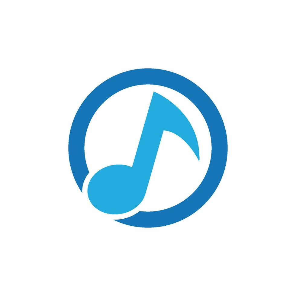 musica Nota logo icona vettore