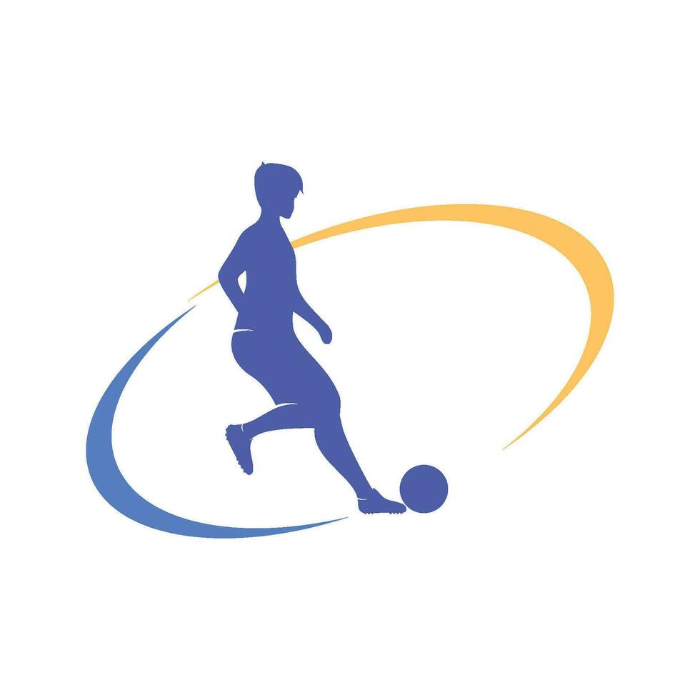 calcio sport logo vettore