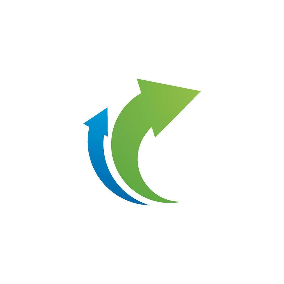 freccia illustrazione logo icona vettore