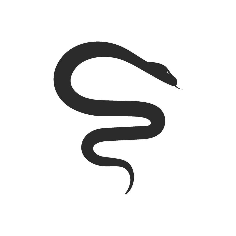 serpente logo vettore