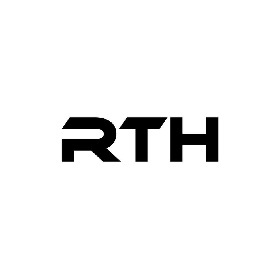 rth lettera logo disegno, ispirazione per un' unico identità. moderno eleganza e creativo design. filigrana il tuo successo con il Impressionante Questo logo. vettore