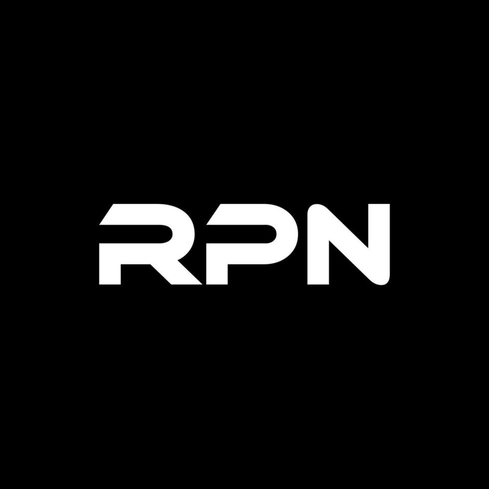 rpn lettera logo disegno, ispirazione per un' unico identità. moderno eleganza e creativo design. filigrana il tuo successo con il Impressionante Questo logo. vettore