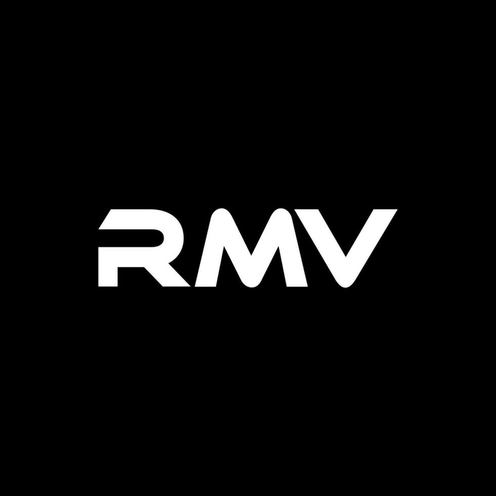 rmv lettera logo disegno, ispirazione per un' unico identità. moderno eleganza e creativo design. filigrana il tuo successo con il Impressionante Questo logo. vettore