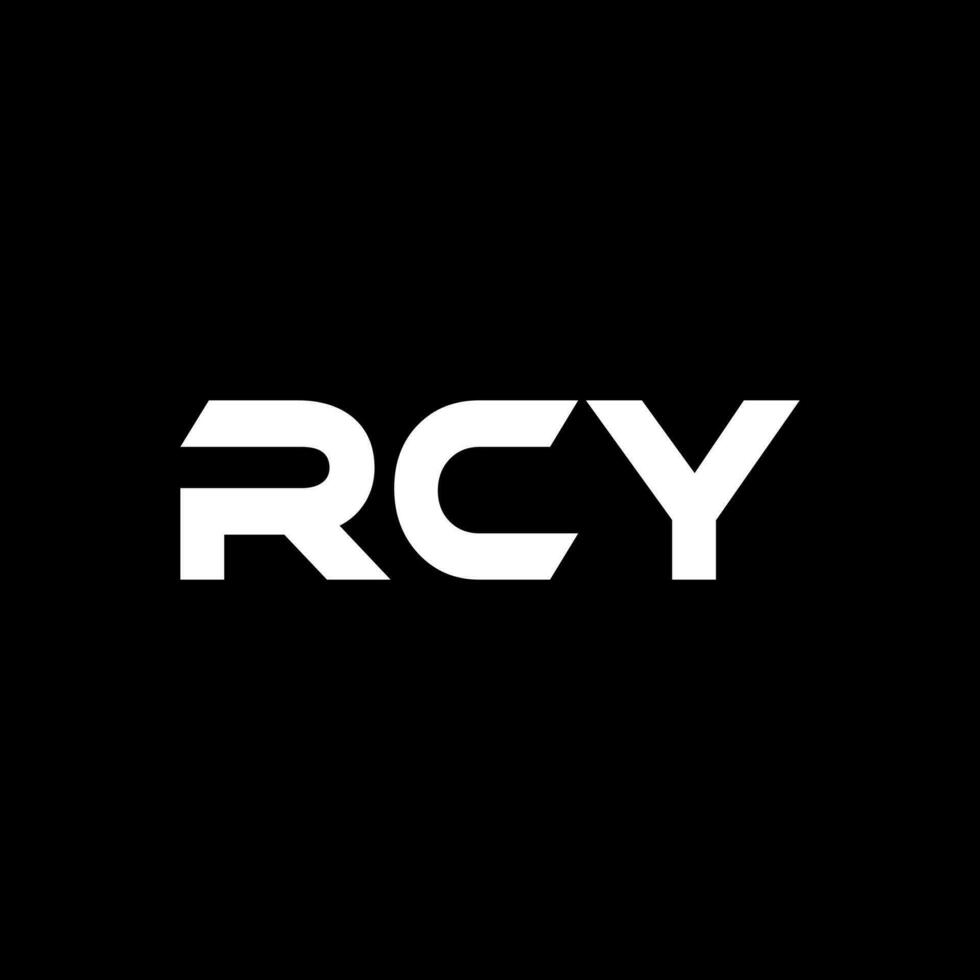 rcy lettera logo disegno, ispirazione per un' unico identità. moderno eleganza e creativo design. filigrana il tuo successo con il Impressionante Questo logo. vettore