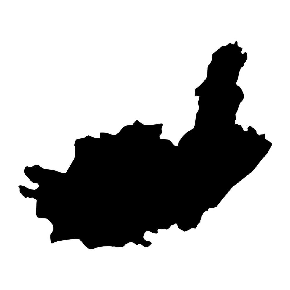 ituri Provincia carta geografica, amministrativo divisione di democratico repubblica di il congo. vettore illustrazione.