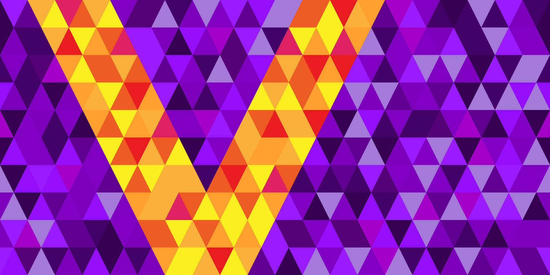 astratto colorato senza soluzione di continuità geometrico griglia sfondo con colorato forme vettore